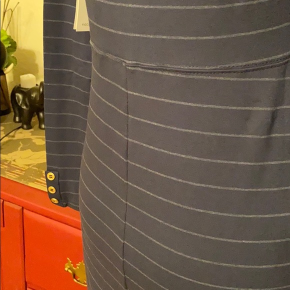 NWOT🌻So Cute, Blue, striped dress by FIG🌻 - Picture 4 of 6